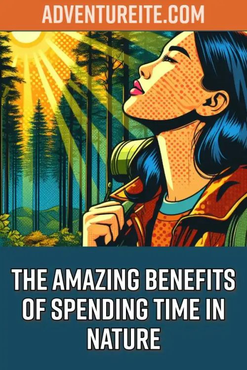 A happy woman enjoying walking outdoors