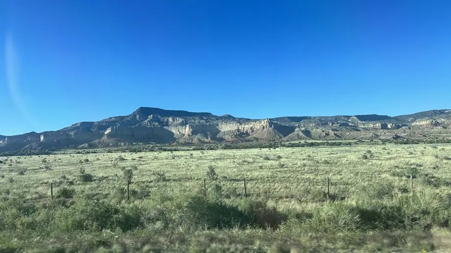 Countryside near Ghost Ranch