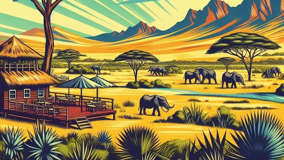 An eco-friendly tourist destination